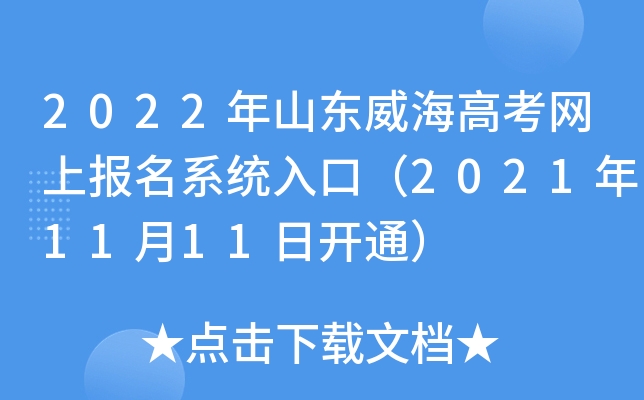 2022��ɽ�������߿����ϱ���ϵͳ��ڣ�2021��11��11�տ�ͨ��