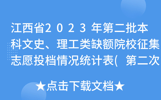 ʡ2023ڶʷȱ~ԺУ־ԸͶnry(tng)Ӌ(ڶ)