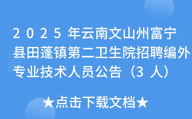 2025��������ɽ�ݸ�����������ڶ�����Ժ��Ƹ����רҵ������Ա���棨3�ˣ�