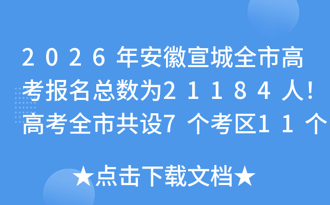 2026�갲������ȫ�и߿���������Ϊ21184�ˣ��߿�ȫ�й���7������11������