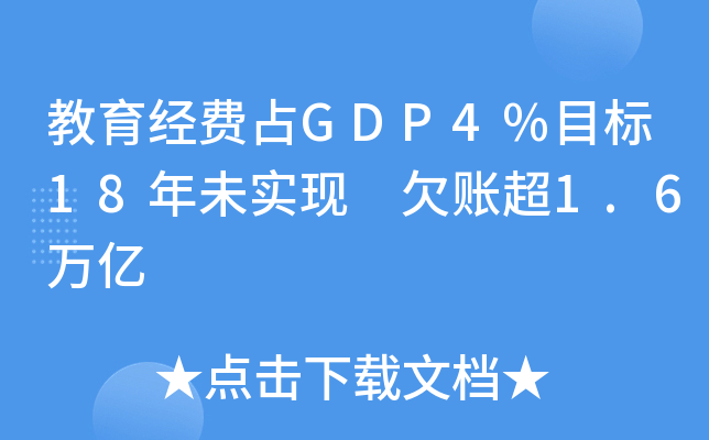 (jng)M(fi)ռGDP4%Ŀ(bio)18δ(sh)F(xin) Ƿ~1.6f|