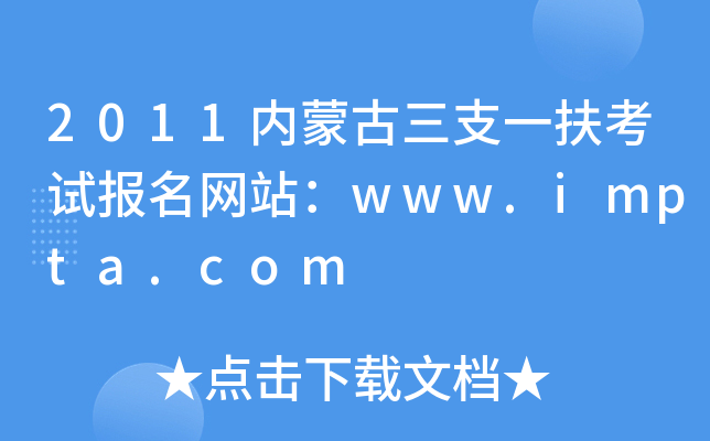 2011(ni)ɹ֧һԇW(wng)վwww.impta.com